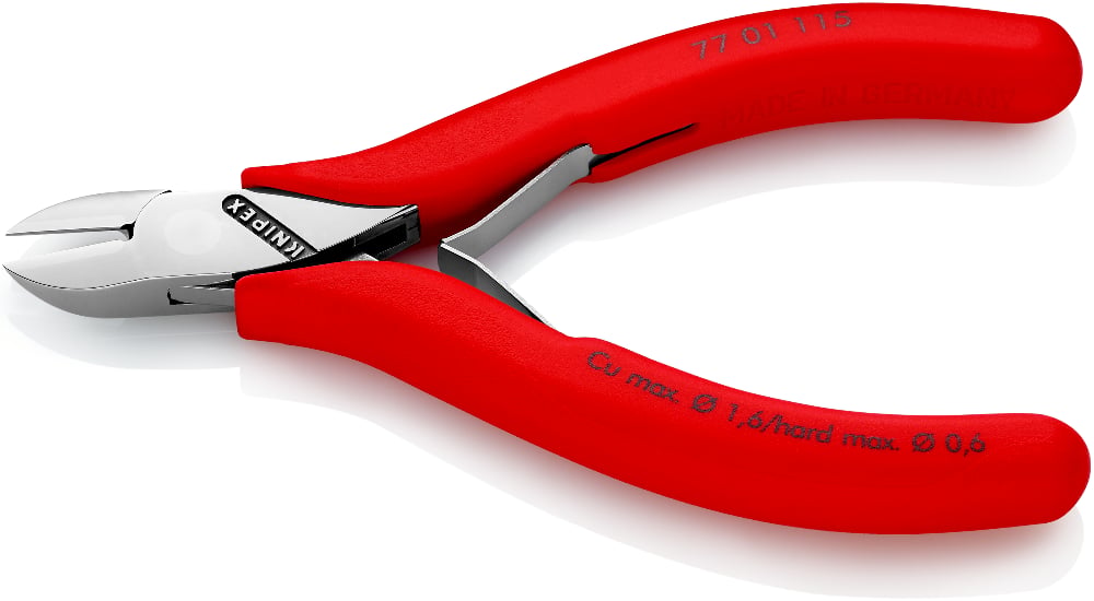 KNIPEX Electronics Diagonal Cutting Pliers, 115mm