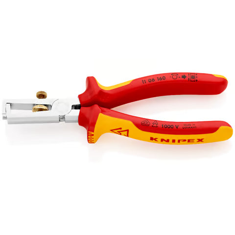 KNIPEX Insulation Stripping Pliers (VDE), 160mm