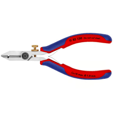 KNIPEX Electronics Wire Stripping Shears, 130mm