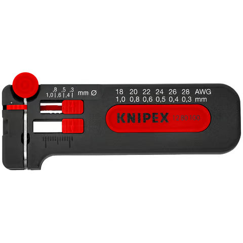KNIPEX Mini Wire Stripper (Ø 0.3 - 1.0mm)