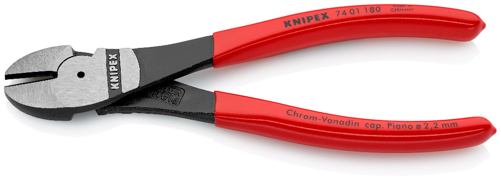 KNIPEX Pliers Diag Cut 180mm Hi/Lever Plas