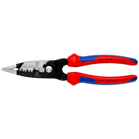 KNIPEX 5 In 1 Electrical Installation Pliers, 200mm