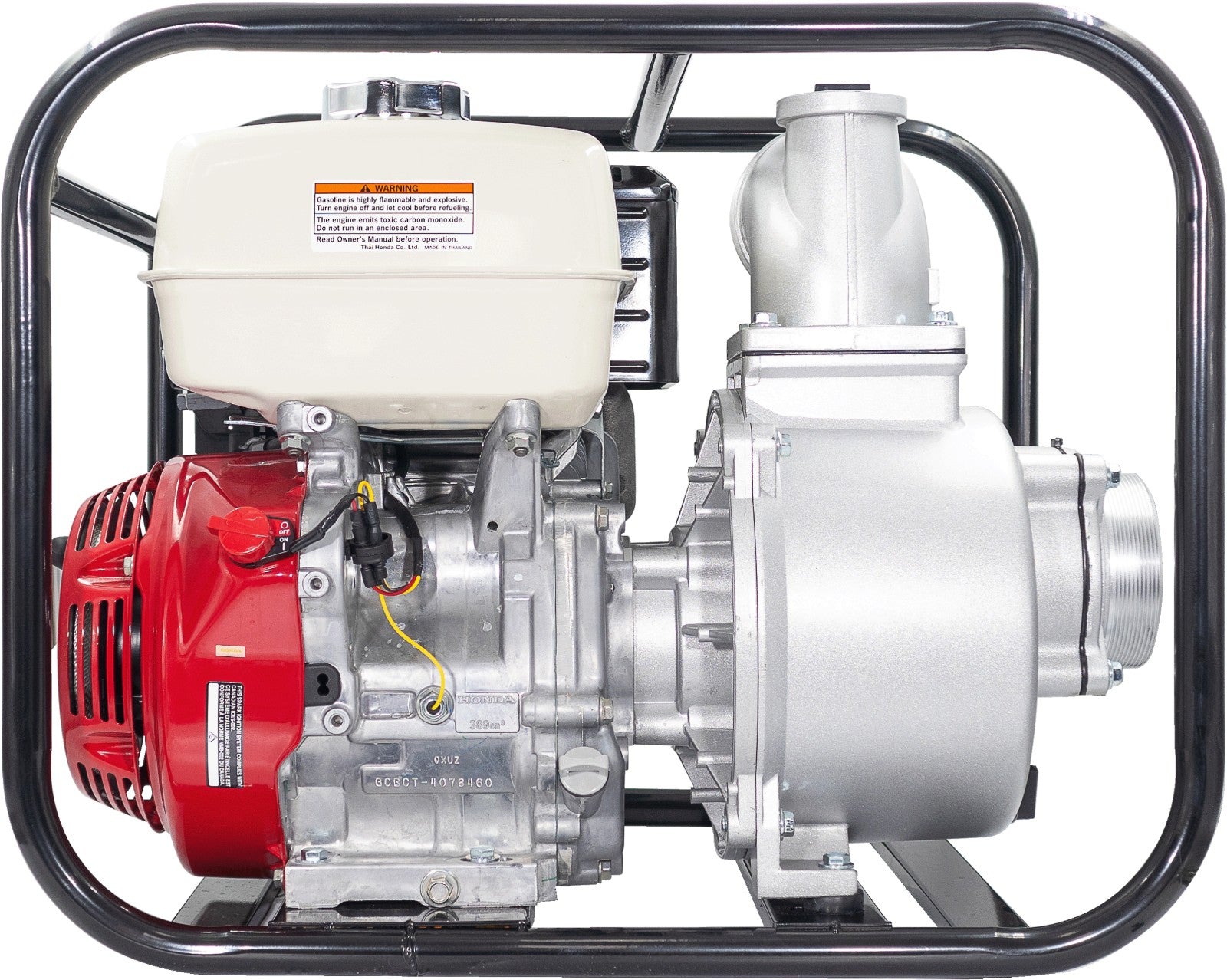 BE 4" Water Transfer Pump, 1,400 L/min - Honda 13hp, Recoil | WP4013-H