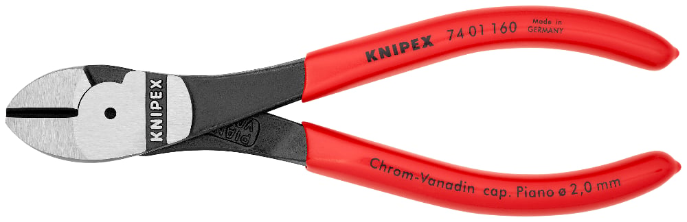 KNIPEX Pliers Diag Cut 160mm Hi/Lever Plas