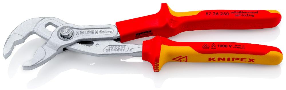 KNIPEX Cobra Water Pump Pliers 250mm 1000V VDE