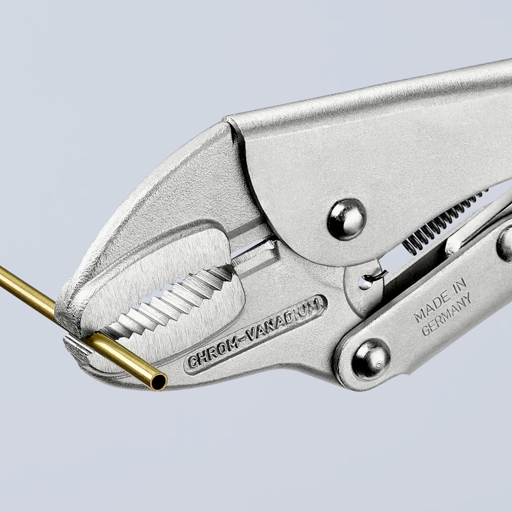 KNIPEX Pliers Locking Grip 250mm Round Jaw