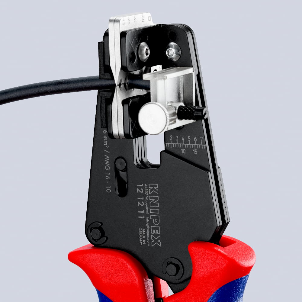 KNIPEX Precision Insulation Stripper (1.5 - 6.0mm2)