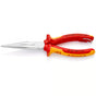 KNIPEX Long Nose Pliers 200mm 1000V VDE With Tether