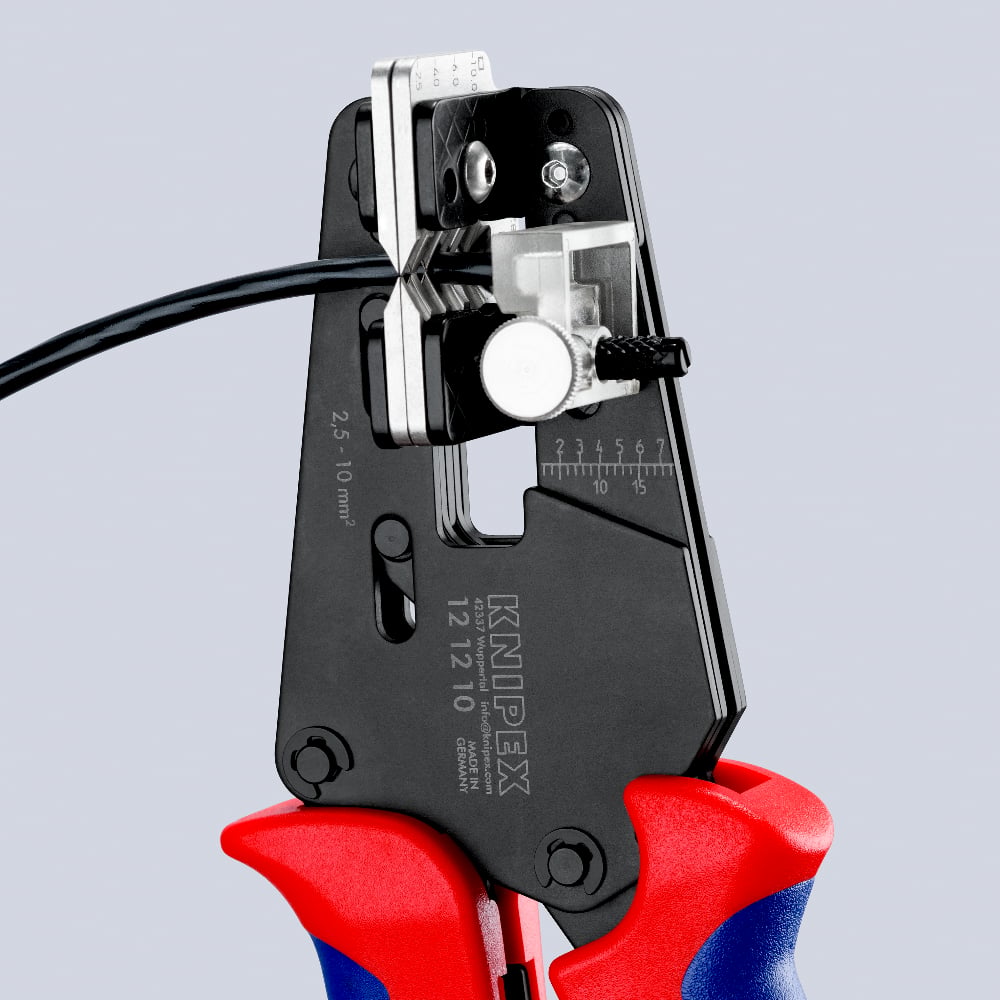 KNIPEX Precision Insulation Stripper (2.5 - 10.0mm2)