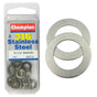 Champion 1/4in Flat Washer - 316/A4 (A)