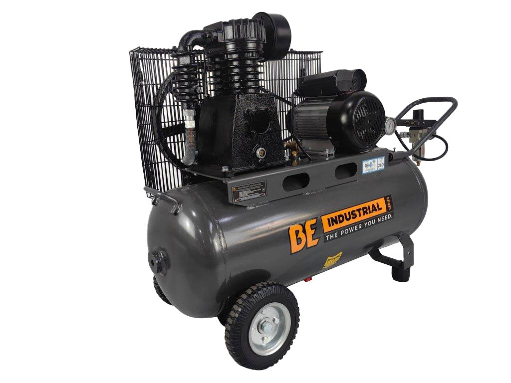 BE 70L Air Compressor - 2.5hp, Belt Drive | E7025