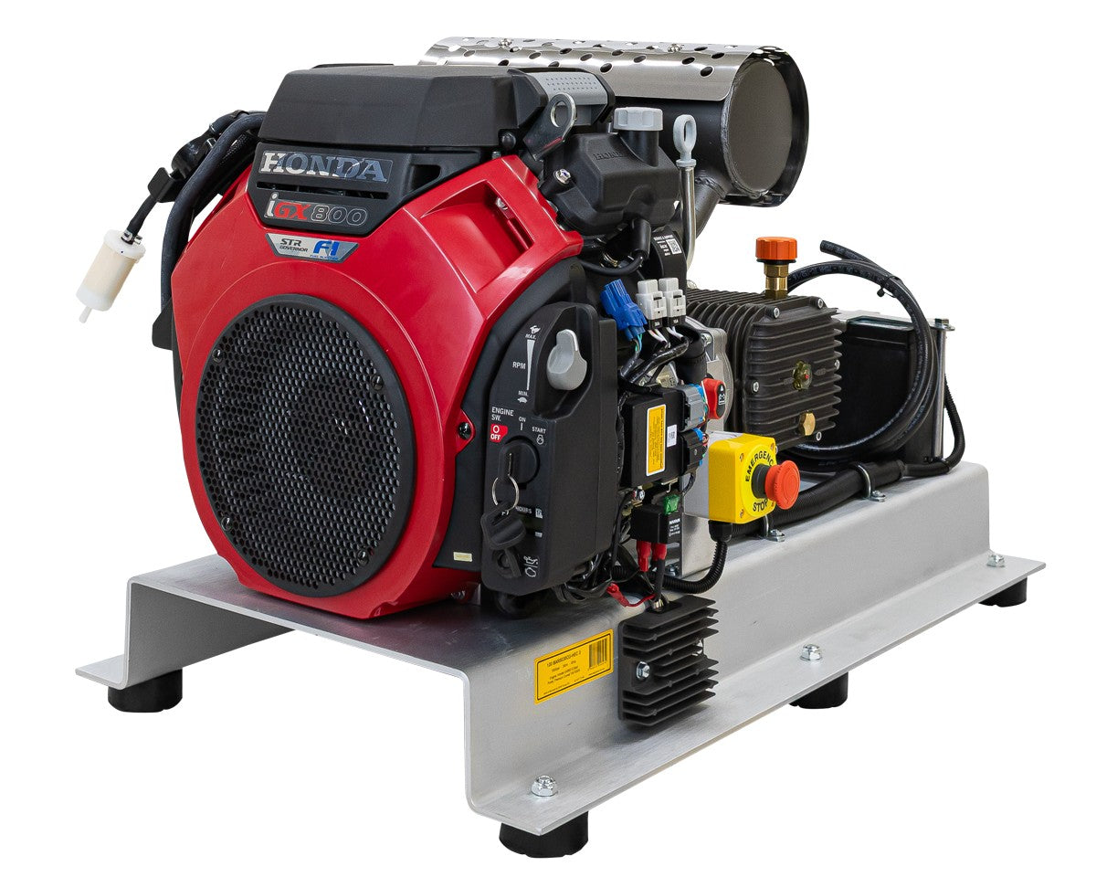 BE 3,600 PSI Petrol Pressure Washer - Honda GX800, Comet Pump | BAR3627CG-HEC 1