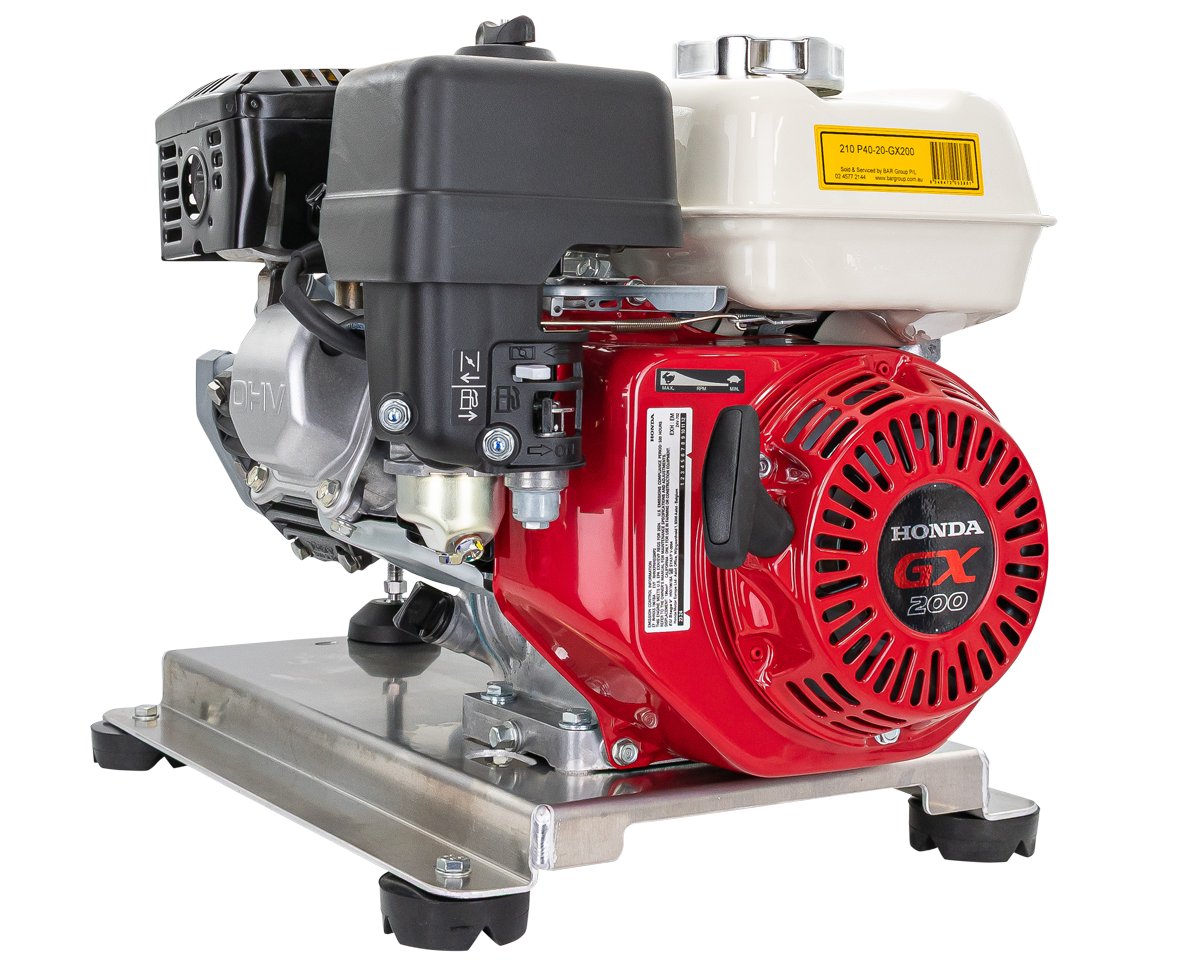 BE 290 PSI High Pressure Pump - Soft Wash Set with Gearbox and GX200 Engine | P40-20-GX200