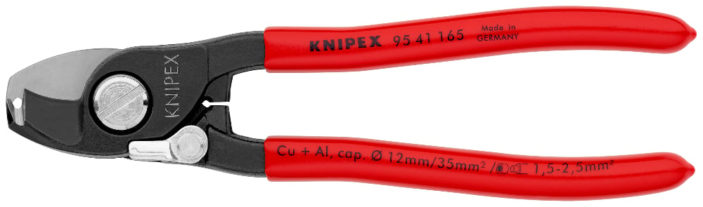 KNIPEX Cable Shears, 165mm