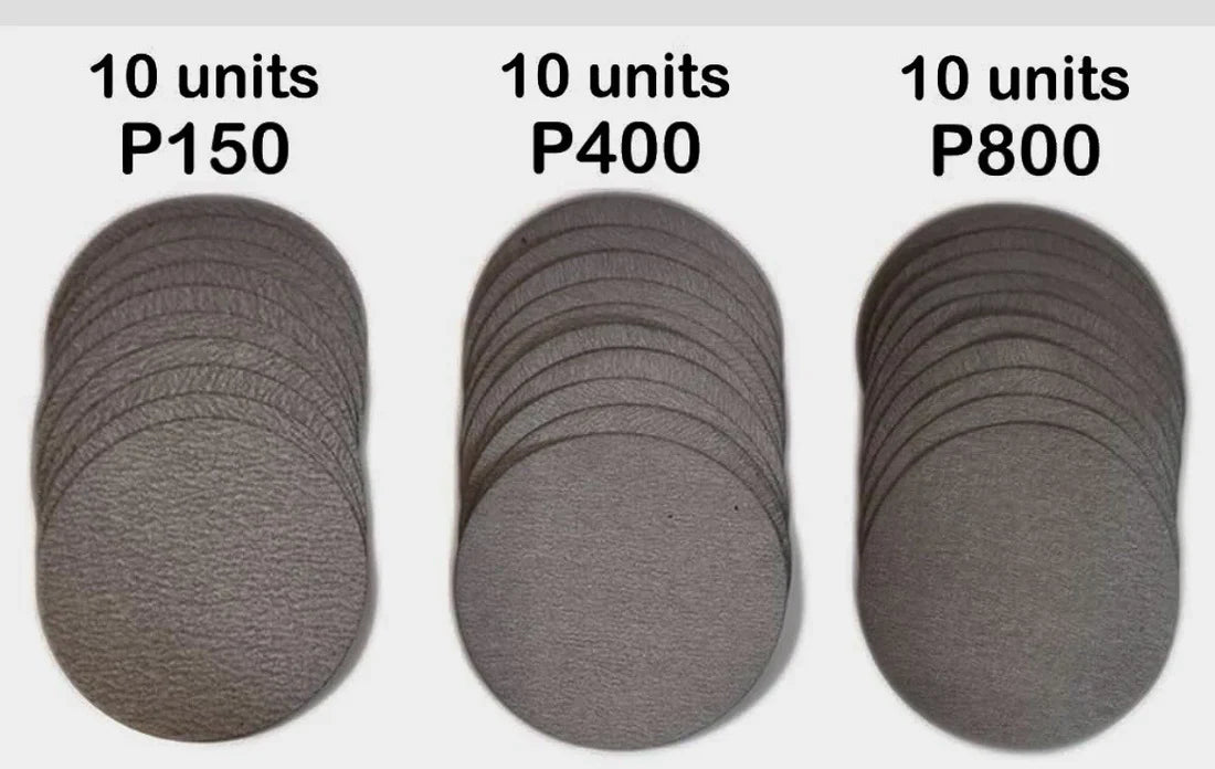 31PC Sanding Disc 100mm P150-P800 WITH BLOCK