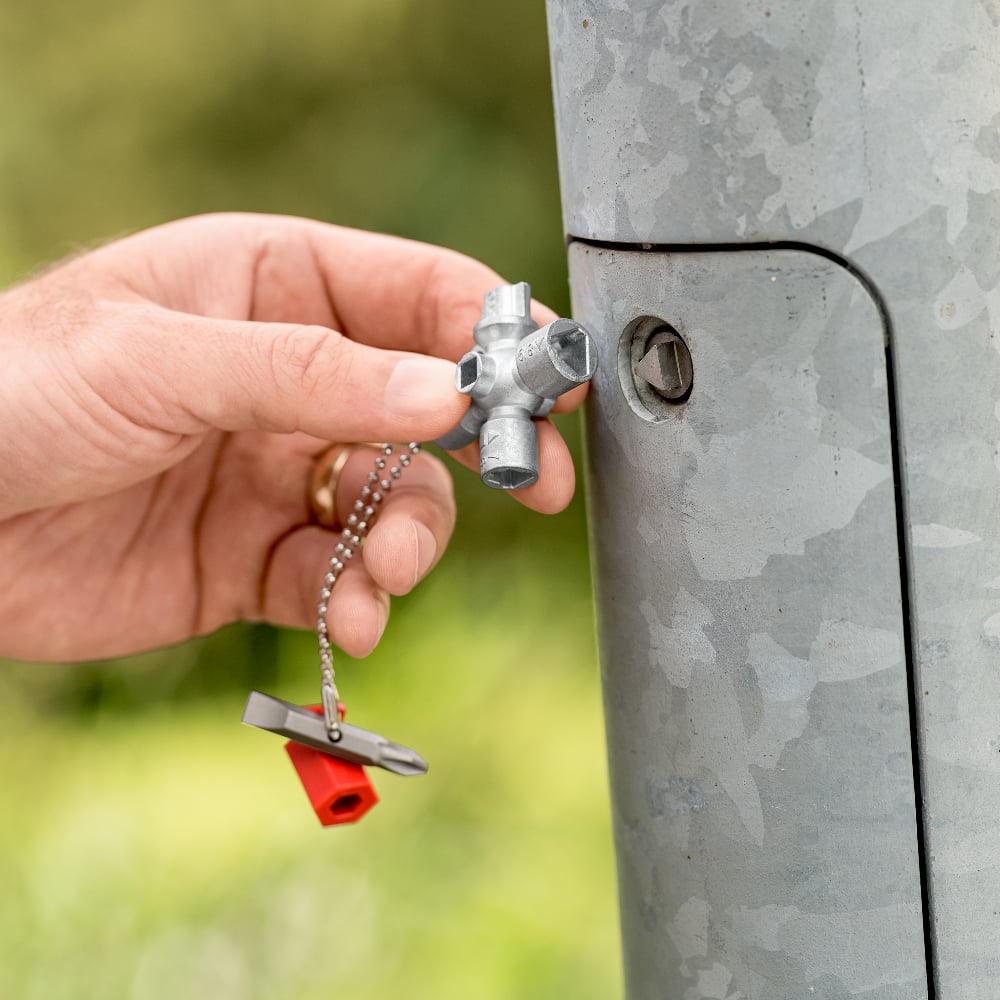 KNIPEX Control Cabinet Key (Short 44mm)