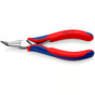 KNIPEX Electronics Long Nose Pliers 145mm Bent With Spring