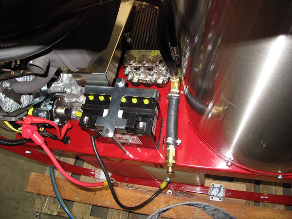 BE 3,000 PSI Hot Water Petrol Pressure Washer - Briggs Vanguard Twin | HOT3014P-VE