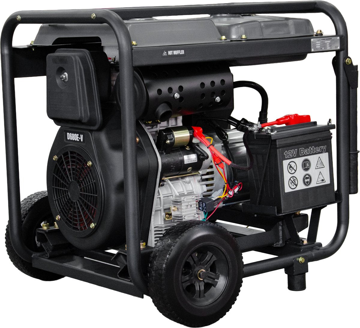 BE 10kVA Diesel Generator - Single Phase Open Frame with RCD | G10000D-ILET