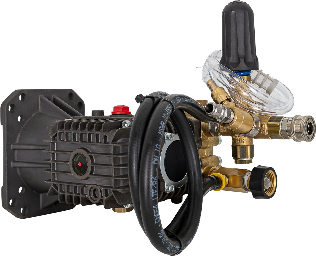 BE 4,000 PSI Pump Assembly - ZWD Series, 1", Hollow Shaft, 11hp | ZWD4040G ASSY