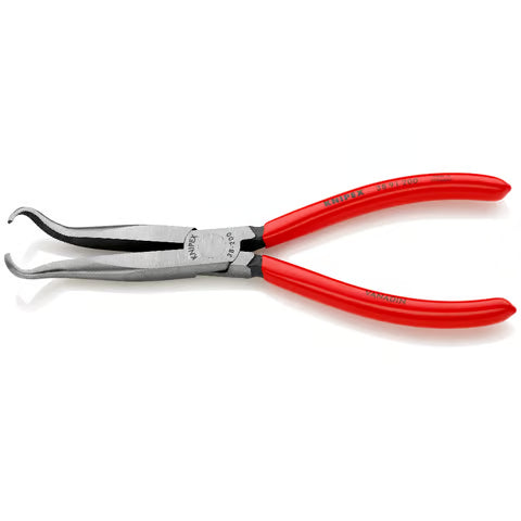 KNIPEX Pliers Mech 200mm Plas 45Deg Bent