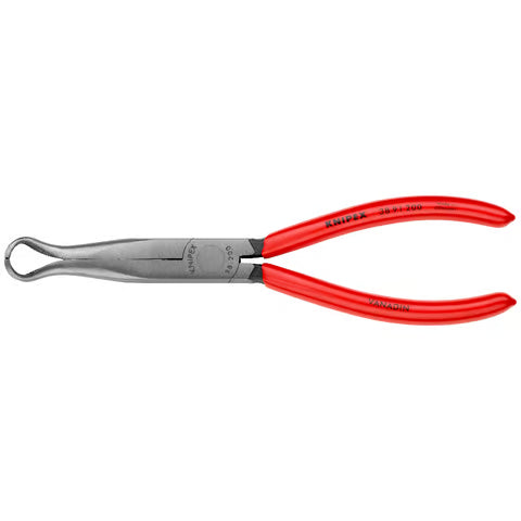 KNIPEX Pliers Mech 200mm Plas 45Deg Bent