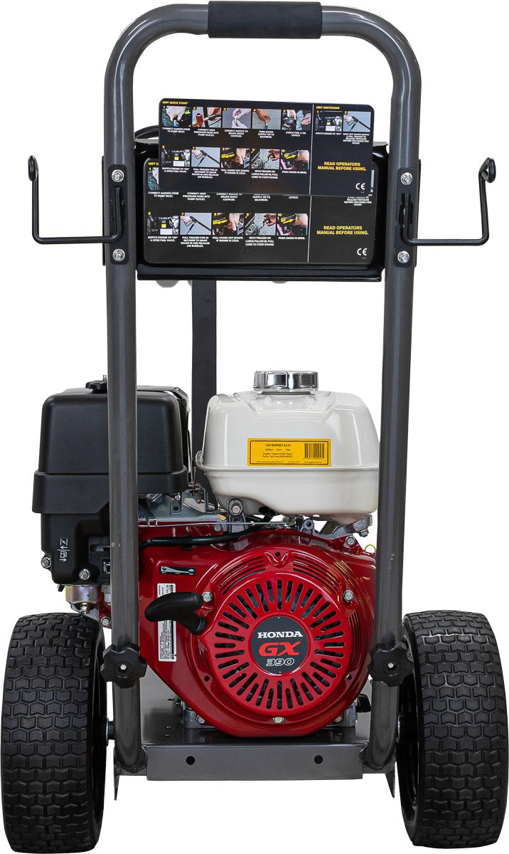 BE 4,000 PSI Petrol Pressure Washer - Honda GX390, Cat Pumps | BAR4013J-H