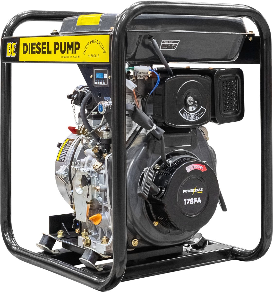 BE 2" Water Transfer Pump, 400 L/min - Powerease 6hp, Electric | HD20601-RE