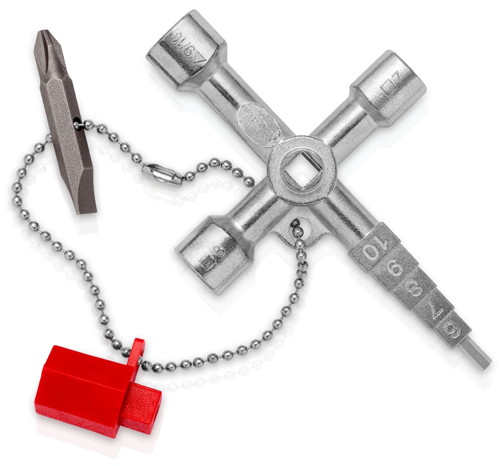 KNIPEX Profi-Key For Standard Shut-Off Systems