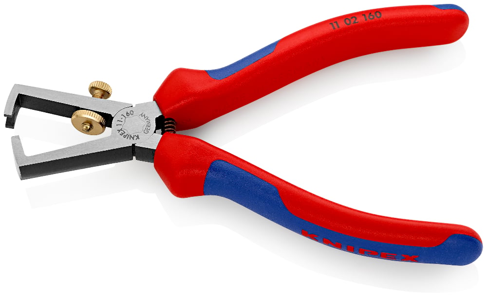 KNIPEX Pliers Insul Strip Adjust 160mm Cush