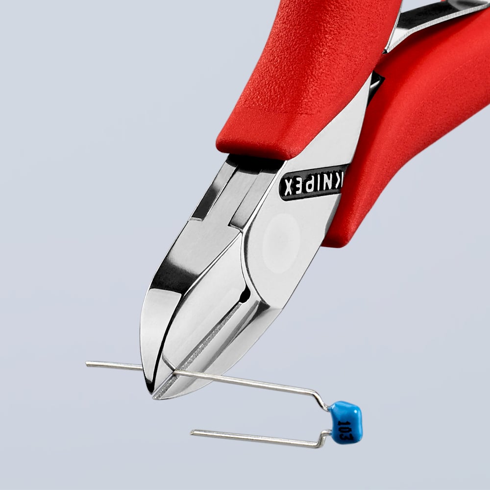 KNIPEX Electronics Diagonal Cutting Pliers, 115mm