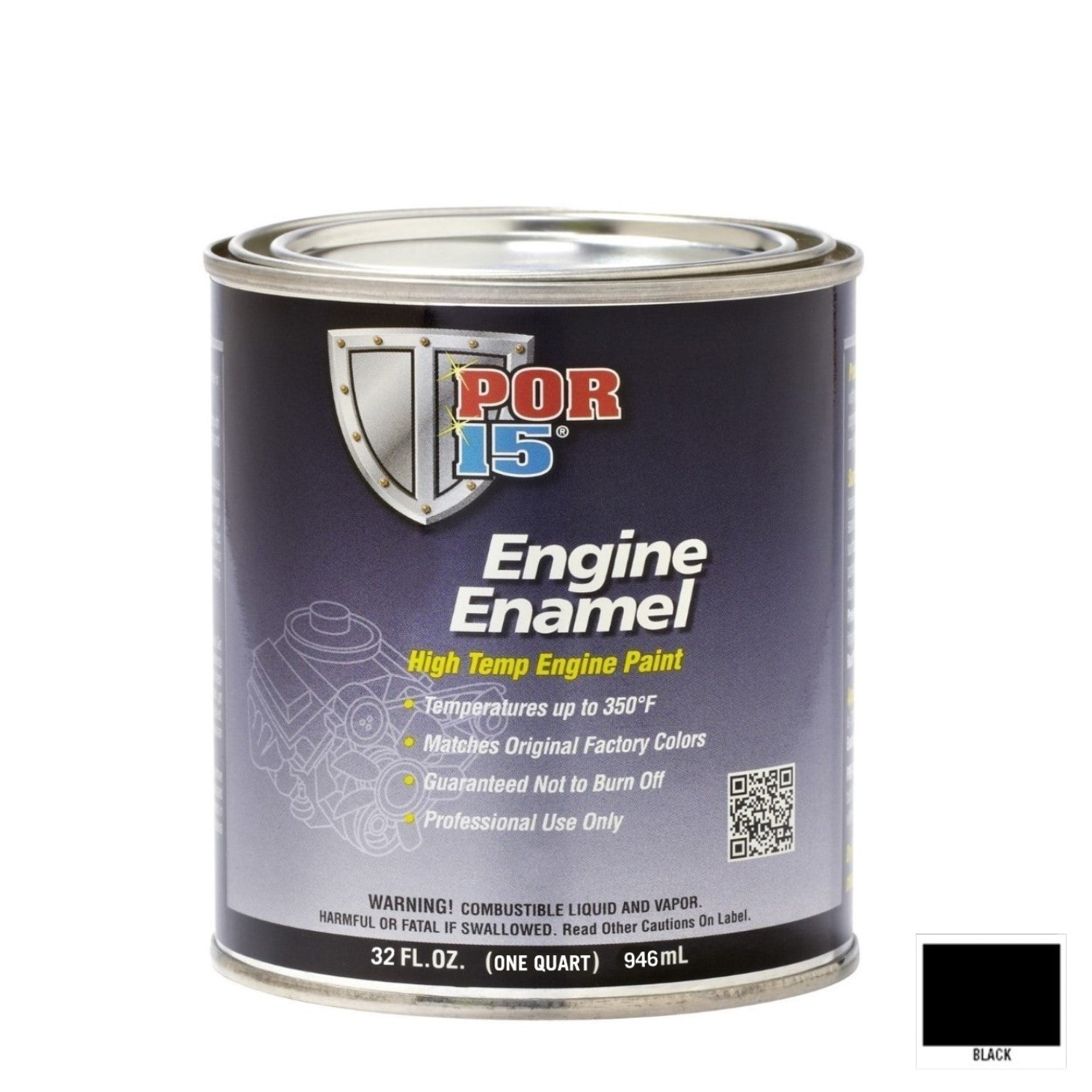 Engine Enamel - Quart | Black