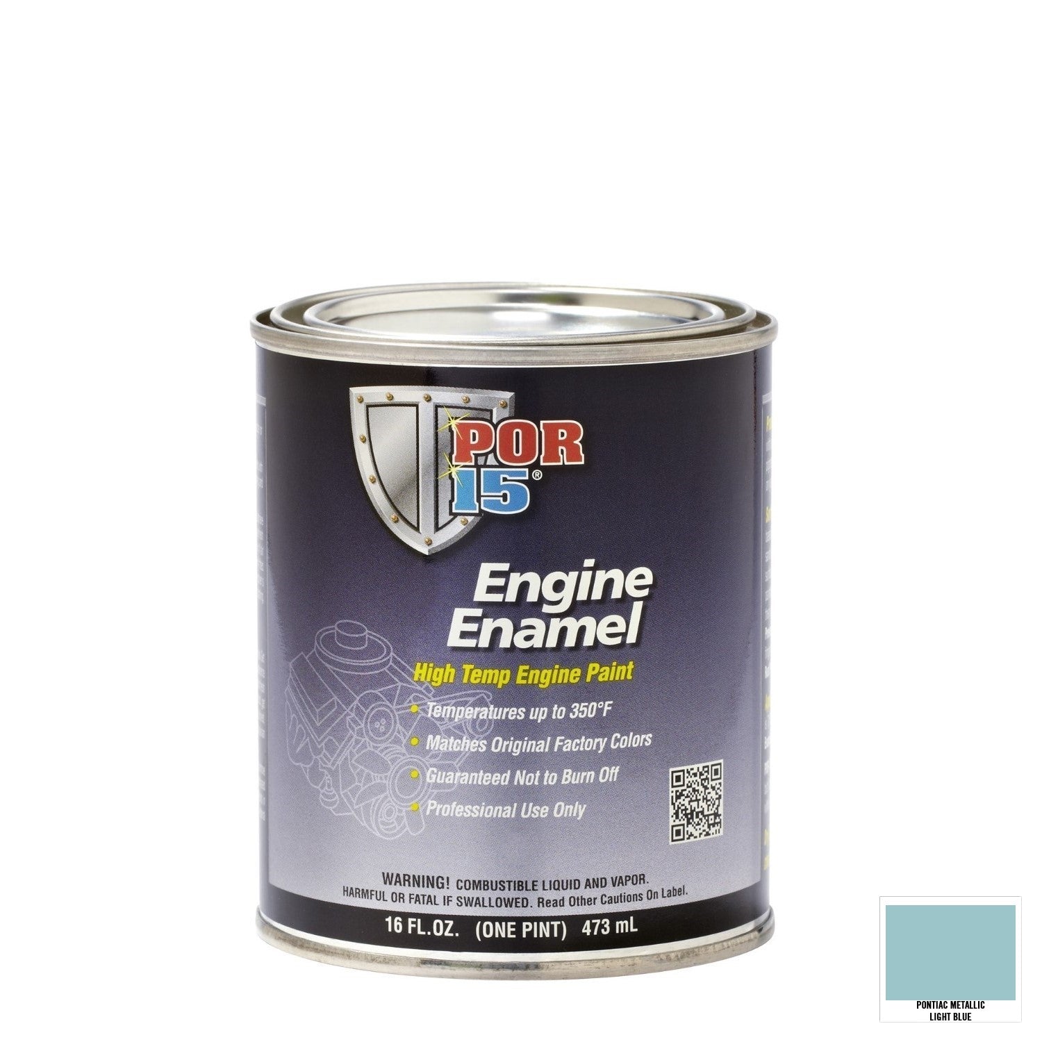 Engine Enamel - Pint | Pontiac Light Metallic Blue