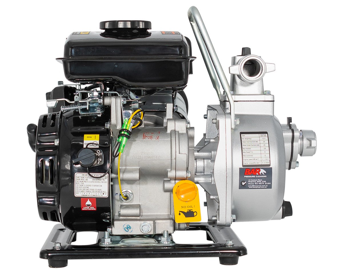 BE 1" Water Transfer Pump, 135 L/min - Powerease 3hp, Recoil | WP1025-R