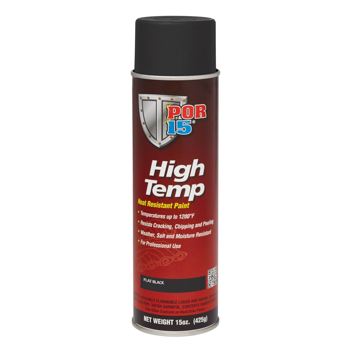 High Temp - Flat Black | Aerosol
