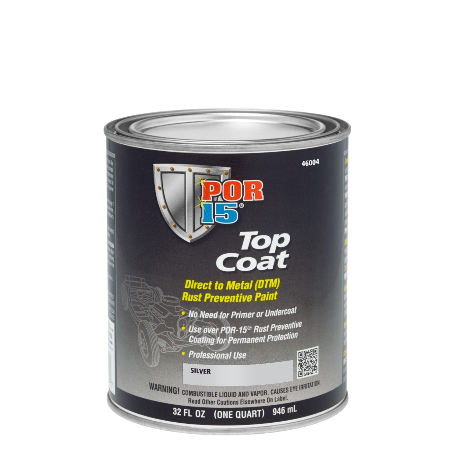 Top Coat | Gloss Silver - Quart