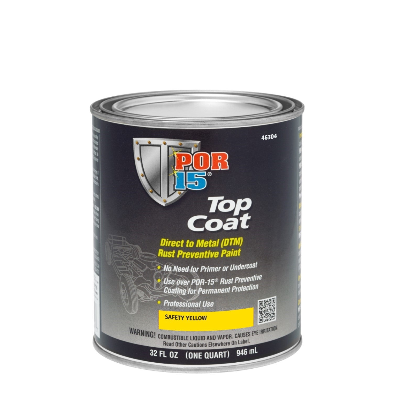 Top Coat | Safety Yellow - Quart