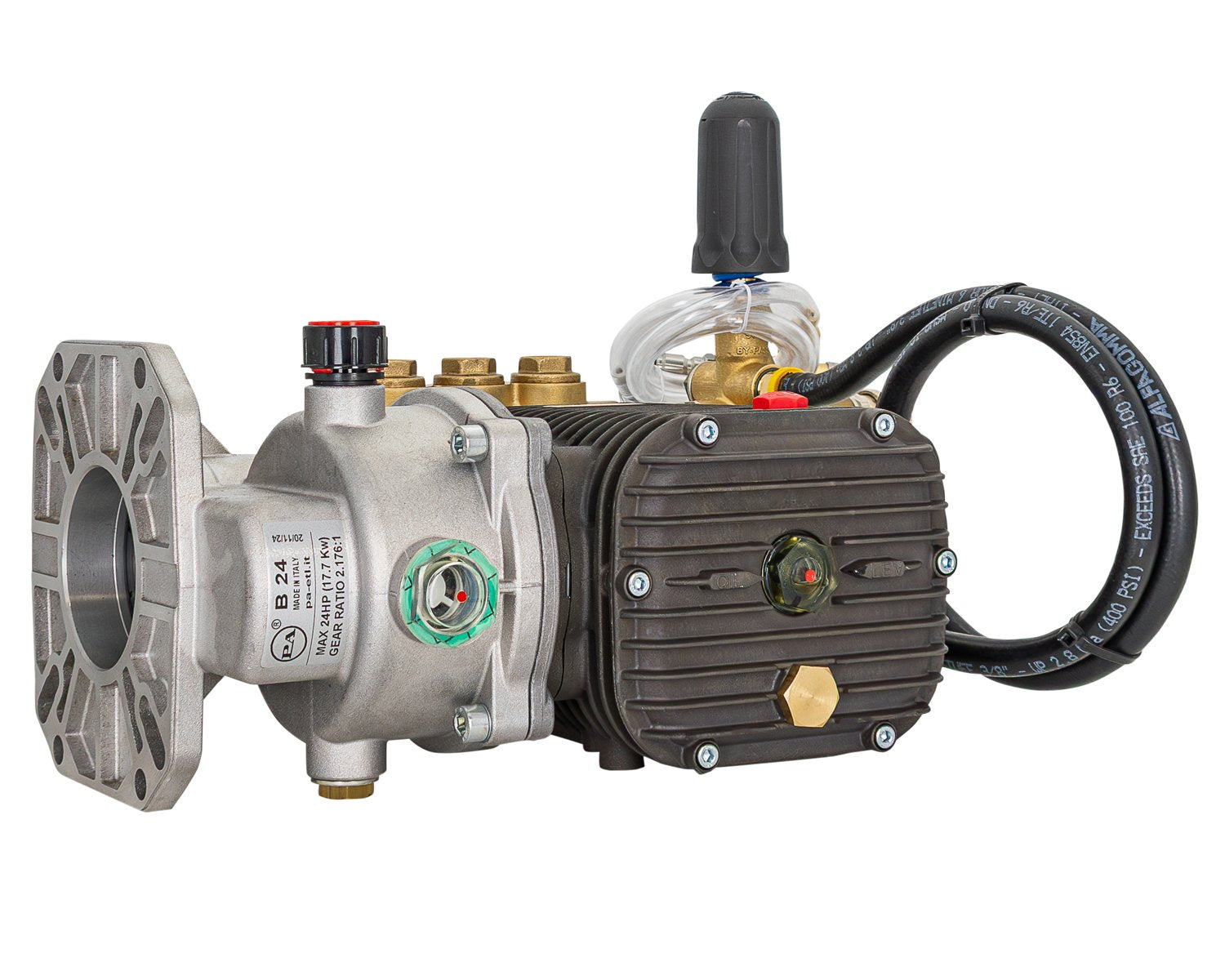 BE 4,000 PSI Pump Assembly - RW Series, 1", Keyed Shaft | RW4040 ASSY + GEAR BOX