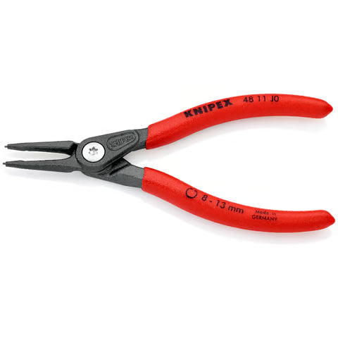 KNIPEX Pliers, Precision Internal Circlip Straight , 8 - 13mm Ø, 140mm