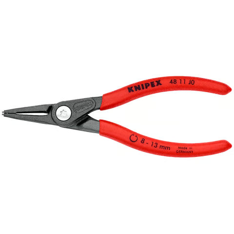 KNIPEX Pliers, Precision Internal Circlip Straight , 8 - 13mm Ø, 140mm