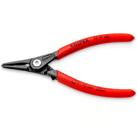 KNIPEX Precision Circlip Pliers External Straight 140mm with Overstretch Limiter