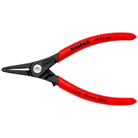 KNIPEX Precision Circlip Pliers External Straight 140mm with Overstretch Limiter