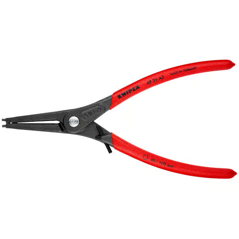 KNIPEX Precision Circlip Pliers External Straight 225mm with Overstretch Limiter