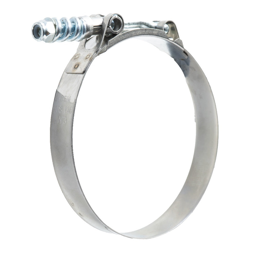 Global T-Bolt Clamp with Spring 19 108-116 mm W2 (Ea)