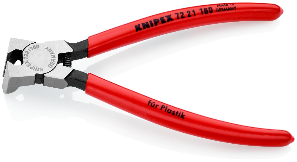 KNIPEX Diagonal Cutting Pliers for Plastic, 160mm