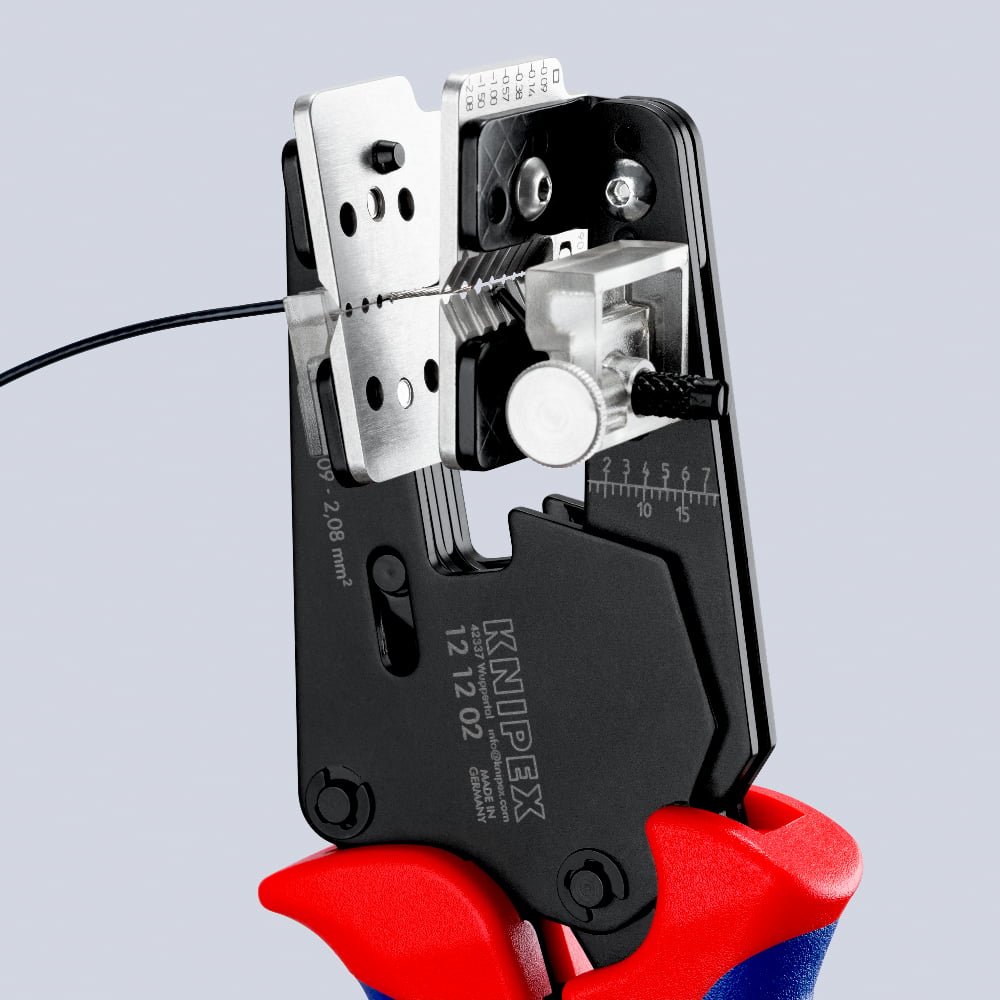 KNIPEX Precision Insulation Stripper (0.03 - 2.08mm2)
