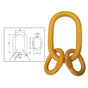 ITM G80 Recessed Enlarged Multi-Leg Master Link-22-26mmChain