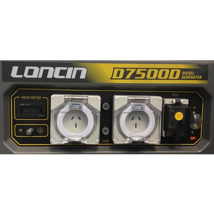 BE 5,500W Diesel Generator - 415v | G7500D-LER2