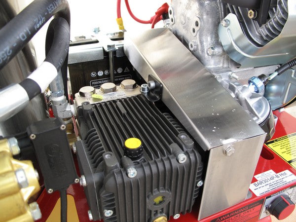 BE 3,000 PSI Hot Water Petrol Pressure Washer - Briggs Vanguard Twin | HOT3014P-VE