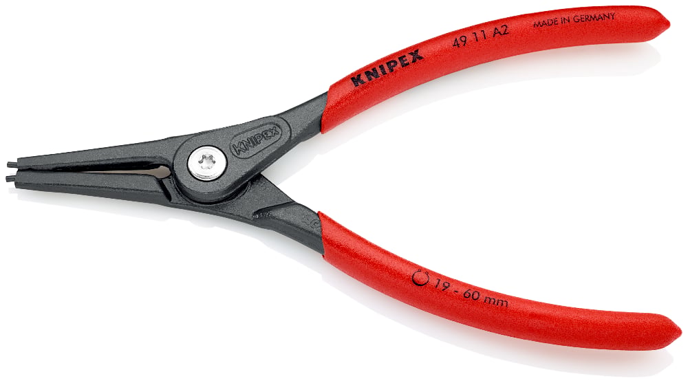 KNIPEX Pliers Circlip 19-60mm Ext Str Bolt 180mm